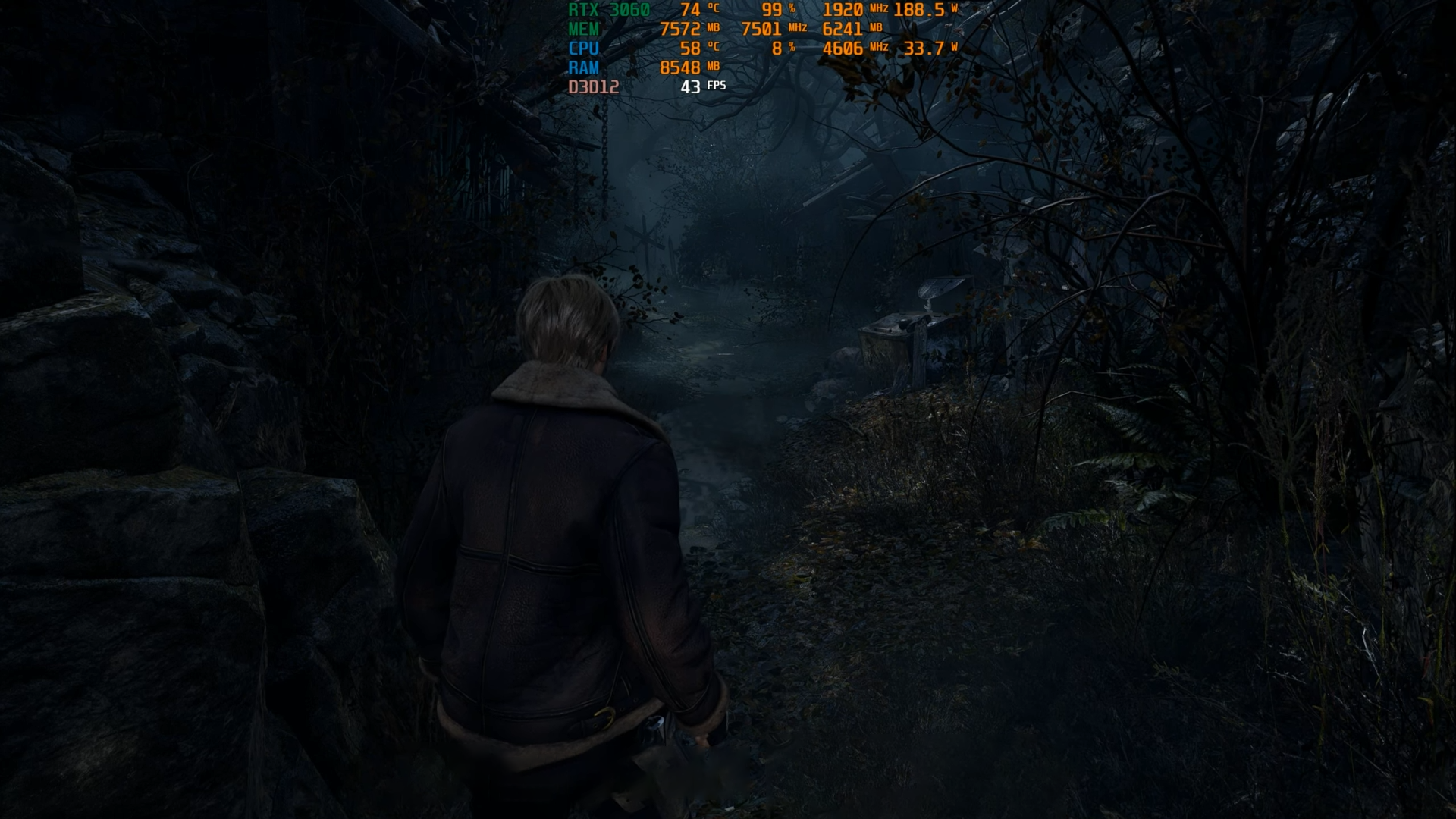 Resident Evil 3 DLSS ON