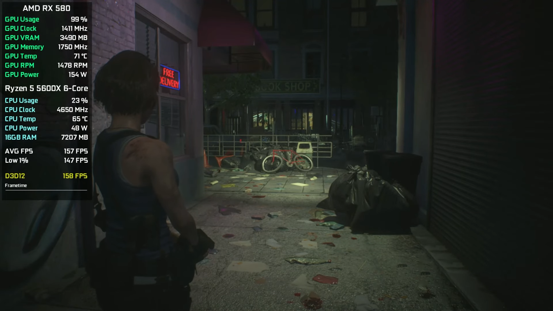 Resident Evil 3 FSR ON